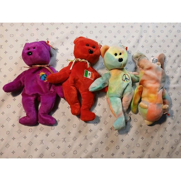 Ty Other - Ty Beanie Babies Vintage Lot Of 4